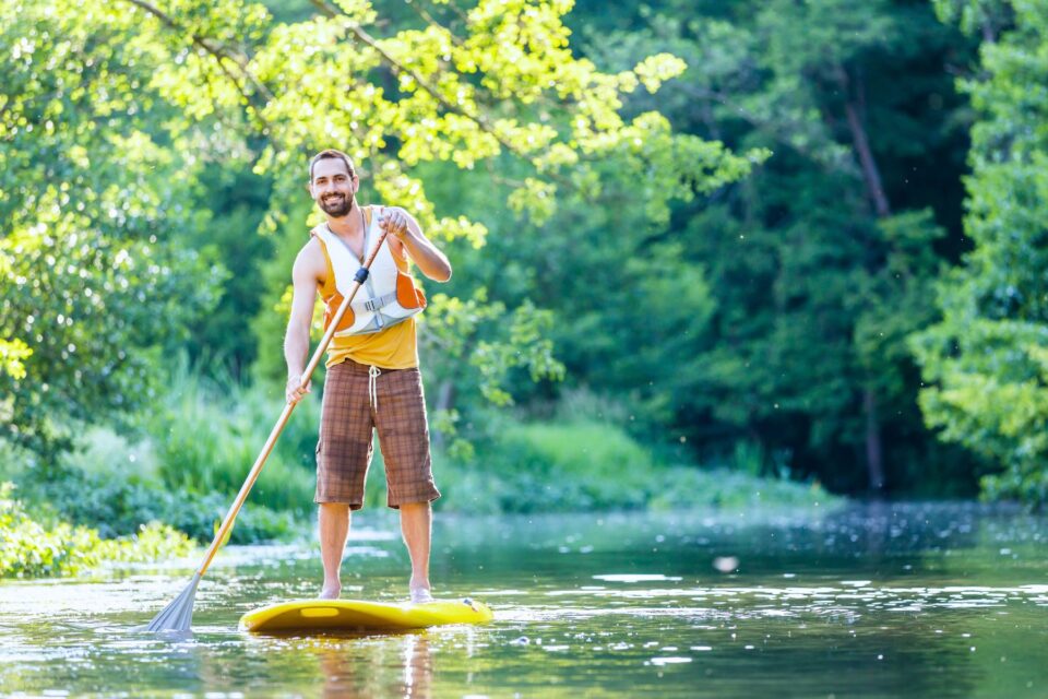 SUP-Paddler-Standing